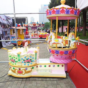 Equipo <span class=keywords><strong>de</strong></span> <span class=keywords><strong>parque</strong></span> infantil para interior y exterior, carrusel eléctrico, redondo, <span class=keywords><strong>2022</strong></span> - Product Image 3