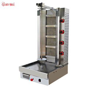 <span class=keywords><strong>Macchina</strong></span> per <span class=keywords><strong>Kebab</strong></span> Doner a Gas in Acciaio Inox con 4 Bruciatori Grill Automatico per Shawarma per Ristoranti e Feste - Product Image 1