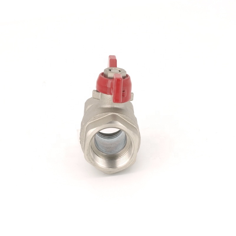 Butterfly Handle 1/2 - 1 inch Pn 25 Water Nickel Plating Brass Ball Valve Price