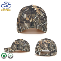 Gorras de Béisbol con Visera Curva, Estampado de Camuflaje, de Algodón y Poliéster, 6 Paneles, para Deportes al Aire Libre, Unisex