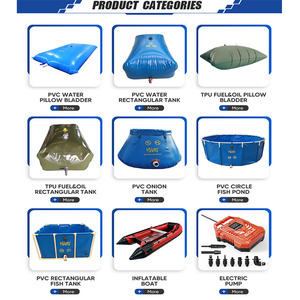Agriculture Grand réservoir de stockage d'eau carré pliable pliable en PVC - Product Image 6