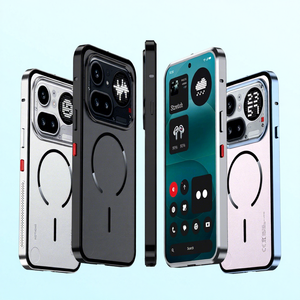 <span class=keywords><strong>Coque</strong></span> antichoc en aluminium métallique avec aimant pour <span class=keywords><strong>OPPO</strong></span> K15 Pro Plus, protection de l'appareil photo, <span class=keywords><strong>coque</strong></span> arrière transparente pour téléphone, Funda IQOO 15 - Product Image 1