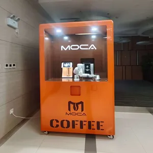 Máquina automática de venda automática de chá, mini robô automático, máquina de venda automática de café, robô