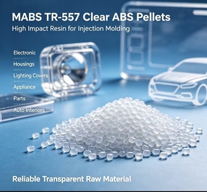 เม็ดพลาสติก ABS ใส TR-557  ความโปร่งแสงสูง  วัสดุเรซิน MABS สำหรับฉีดขึ้นรูป  ใช้สำหรับตัวเรือนไฟและกรอบจอแสดงผล - Product Image 2