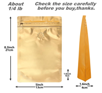 Sachet Doypack PE haute qualité avec fermeture éclair, étanche à l'humidité et valve de dégazage unidirectionnelle pour grains de café, impression héliogravure, couleur personnalisée