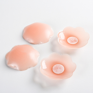 Couvre-mamelons adhésifs 3 formes pour filles Coussinets en silicone pour seins Couvre-mamelons Sexy Ladies Nipple Pasties - Product Image 3