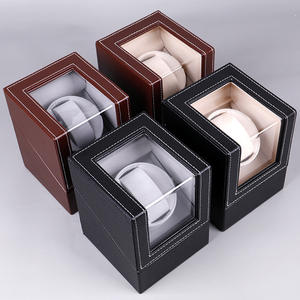 Luxe en cuir PU en <span class=keywords><strong>fibre</strong></span> de carbone avec velours intérieur unique montre remontage automatique boîtier maison boutique boîte de rangement usine <span class=keywords><strong>moins</strong></span> <span class=keywords><strong>cher</strong></span> prix - Product Image 2