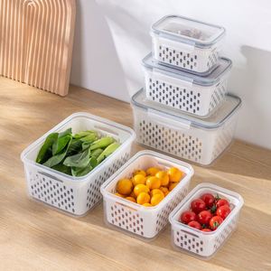 Oem Fruit <b>Containers</b> for Fridge Keep Produce Storage <b>Containers</b> for <b>Refrigerator</b> Fruit Storage <b>Containers</b> for Fridge - Product Image 2