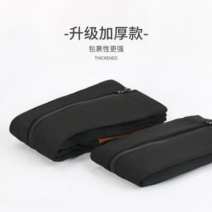 Chaussettes de compression avec fermeture éclair, longues, élastiques, thermiques, chaudes, décontractées, pour le cyclisme, pour les jeunes, couleur unie, en nylon - Product Image 4