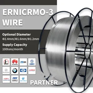 Inconel 625 Welding Wire ERNiCrMo-3 Welding Rod Nickel Wire 0.025 Mm 1.2mm 1.6mm MIG Nichrome Corrosion