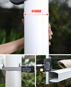 Sombrilla Parasol de 10 Pies para Jardín y Playa, Carpa Comercial para Lluvia con Logotipo Personalizado Impreso - Product Image 5