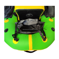 Bateau de pêche gonflable professionnel de voyage, bateau à rames de sauvetage, vente en gros