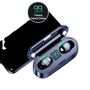 <span class=keywords><strong>ราคา</strong></span>โรงงาน F9Tws หูฟังไร้สาย Power Bank จอแส<span class=keywords><strong>ด</strong></span>งผล LCD F9หูฟังหูฟังไร้สาย - Product Image 1