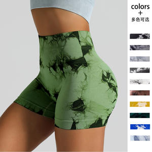 Pantalones Cortos Deportivos de Cintura Alta para Mujer, Sin Costuras, con Efecto Push-Up, para Gimnasio, Yoga, Estilo Bootcut, Capri, Ajustados, con Cierre Elástico en la Cintura - Product Image 6