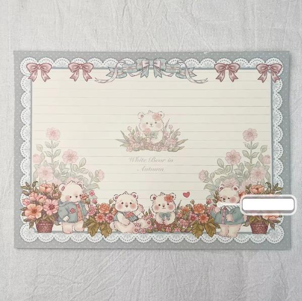 D Bear horizontal blue