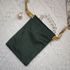 High Quality Customized Print Dust Velvet Drawstring Pouch Personalized Logo Necklace Ring Bracelet <b>Mini</b> Jewelry <b>Bag</b> - Product Image 4