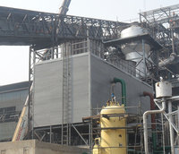 Tour de refroidissement à flux croisé industrielle, système fermé, moteur en alliage d'aluminium, essieu de remorque pour petite entreprise avec PLC