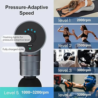 Pistolet de massage musculaire portable sans fil mini, le plus vendu, pour massage des tissus profonds du corps entier, thérapie par vibration, mini pistolet de massage