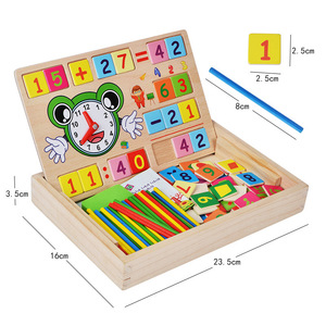 Sussidi didattici <span class=keywords><strong>Montessori</strong></span> all'ingrosso che contano bastoncini, calcoli numerici scatole per l'apprendimento, asilo prescolare precoce educativo - Product Image 3