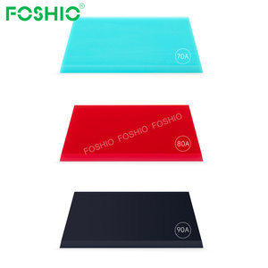 Foshio Tùy Chỉnh 3 Trong 1 Xe Cửa Sổ Tint Công Cụ Với Lưỡi Thay Thế Cao Su <span class=keywords><strong>Scraper</strong></span> PPF Squeegee Bộ - Product Image 3