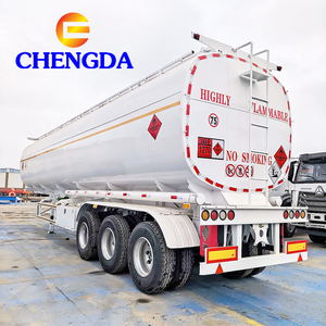 Semirremolque Cisterna de Combustible Nuevo, Semirremolque Cisterna de 45000L, Semirremolque Cisterna de Combustible de 3 Ejes, <span class=keywords><strong>Remolque</strong></span> Cisterna de Combustible de Aleación de Aluminio - Product Image 3
