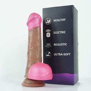 Consolador grande de material de silicona al por mayor con empuje realista y masturbación de duplicación 1-1 para <span class=keywords><strong>hombre</strong></span> - Product Image 6