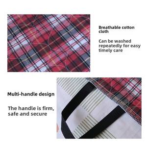 Anxin Coussin d'allaitement en coton pur XL Coussin d'urine pour personnes âgées <span class=keywords><strong>lavable</strong></span> Turn-over Stand-up Shift pour adultes Paralysie Couches/Couches pour - Product Image 3