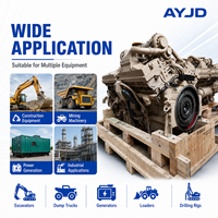 Ensemble moteur diesel industriel turbocompressé KMS QS60 V16 2500HP stable et fiable pour équipement dans divers domaines