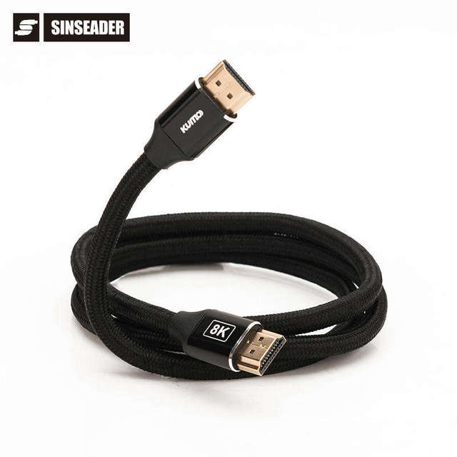 Manufacturer 0.5M 1M 1.5M Male to Male HDMI Cable 8K Black 2.1 HDMI Cable for HDTV