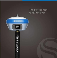 Penerima GPS/GNSS Stonex S6II/S980 RTK Presisi Tinggi, Peralatan Survei Base Rover IMU, IP68, Bluetooth/WiFi/4G, 1408 Kanal