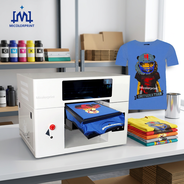 A3 DTG T-shirt Printer Direct to Garment Printing Machine for Clothes Flex New