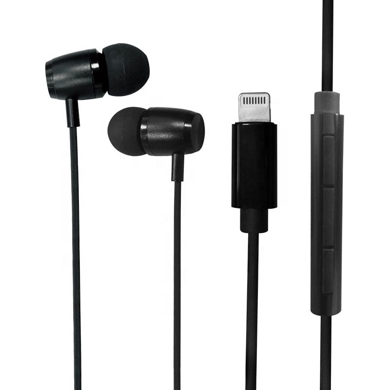 Для сертифицированных по Apple MFi наушники Проводная гарнитура для iphone 13 12 earpod с микрофоном и шумоизоляция