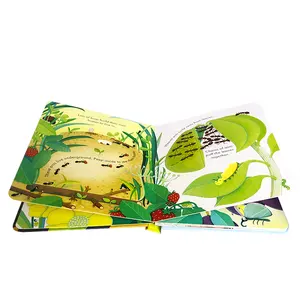 Usborne quaderni illustrati Manga Flip Activity Reading Board libri personalizzati per bambini stampa Offset ecologica 3-5 giorni