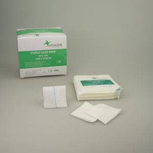 2 "x 2" sterili-tampone medico di alta qualità della garza di 8ply/12ply/16ply per varie esigenze mediche - Product Image 5