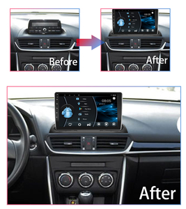 Bosstar9インチ2 Din IPSタッチスクリーンAndroidカービデオオーディオラジオ、GPS CarPlay for <span class=keywords><strong>Mazda</strong></span> cx4カーマルチメディア<span class=keywords><strong>DVD</strong></span>プレーヤー - Product Image 4