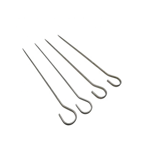 Thép không gỉ đứng dọc BBQ móc xiên nướng thanh cho thịt nướng - Product Image 2