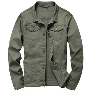 High Quality <b>Lightweight</b> Men's <b>Denim</b> <b>Jacket</b> 100% Cotton Breathable Waterproof Winter Casual OEM Service - Product Image 2