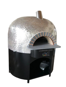 Horno de <span class=keywords><strong>Pizza</strong></span> de Leña y Gas para Exteriores, Quemador Japonés, Equipo para Restaurantes - Product Image 5