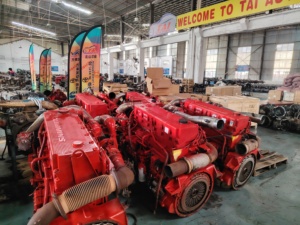 Conjunto de Motor ISM11 385 QSM11 M11 Usado de Alta Calidad con Freno, Accesorios para Camiones - Product Image 2