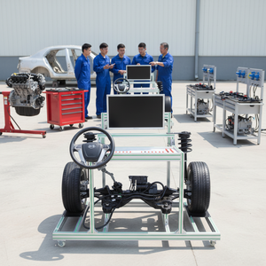 Plateforme d'apprentissage intelligente pour véhicules électriques purs avec système de direction assistée électrique pour la formation automobile - Product Image 3