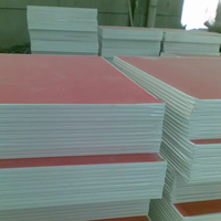595*595*7 Mm/603*603*7mm carreaux de plafond en gypse/panneaux de plafond suspendu en gypse PVC