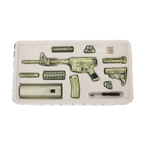 Pistola <span class=keywords><strong>giocattolo</strong></span> in metallo fornitura di fabbrica 1:3 rimovibile Mini pistola <span class=keywords><strong>giocattolo</strong></span> mimetica modello in lega di zinco <span class=keywords><strong>cecchino</strong></span> personalizzato - Product Image 1