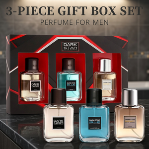 Set da Uomo Eco-Friendly 3 Pezzi 1.0fl.oz Eau De Toilette Spray Colonia - Profumo Legnoso Speziato - Mirtillo Rosso Limone Italiano Modello - Product Image 3