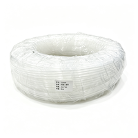 Tuyau d'encre transparent flexible 5x3mm 4 canaux 50m/rouleau pour systèmes pneumatiques de transfert d'eau et d'air