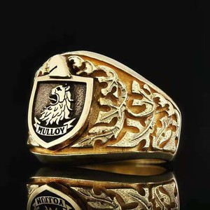 Wholesale Hip Hop <strong>Mens</strong> <strong>Gold</strong> <strong>Signet</strong> <strong>Rings</strong> Fashion Punk Classic Domineering Wolf Head Trendy <strong>Men's</strong> <strong>Ring</strong> - Product Image 6