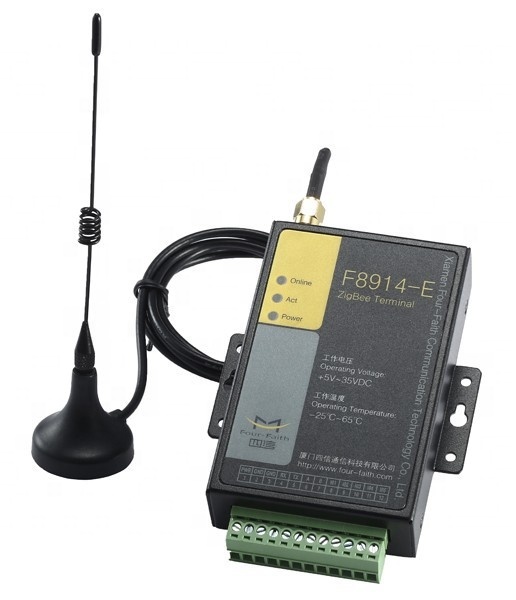 Four-Faith F8914 Industrial Wireless Zigbee Gateway Module for Oil & Gas Applications