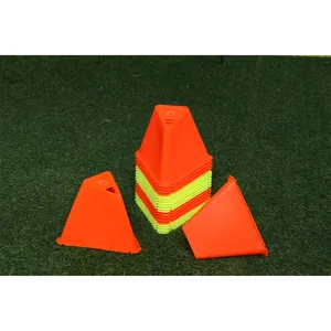 Großhandel Sport Marker Cones 15 teile/paket, Fußball kegel für das Training, Fußball training Disc Cones