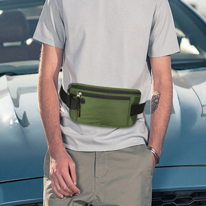 Oem Oxford Fanny Pack <b>Document</b> <b>Bag</b> Passport <b>Bag</b> for Travelling Ticket Rfid Storage Funny Pack Waterproof Sport Running Waist <b>Bag</b> - Product Image 2