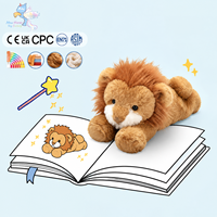 Échantillon Gratuit Peluche Personnalisée OEM ODM Vente en Gros Personnalisation sur Mesure Personnage Personnalisé Lion Animal en Peluche Mascotte Poupée