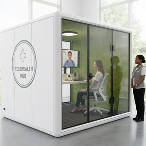 Prix d'usine, personnalisé, cabines médicales insonorisées Cabine de télémédecine Pod de télémédecine modulaire - Product Image 1